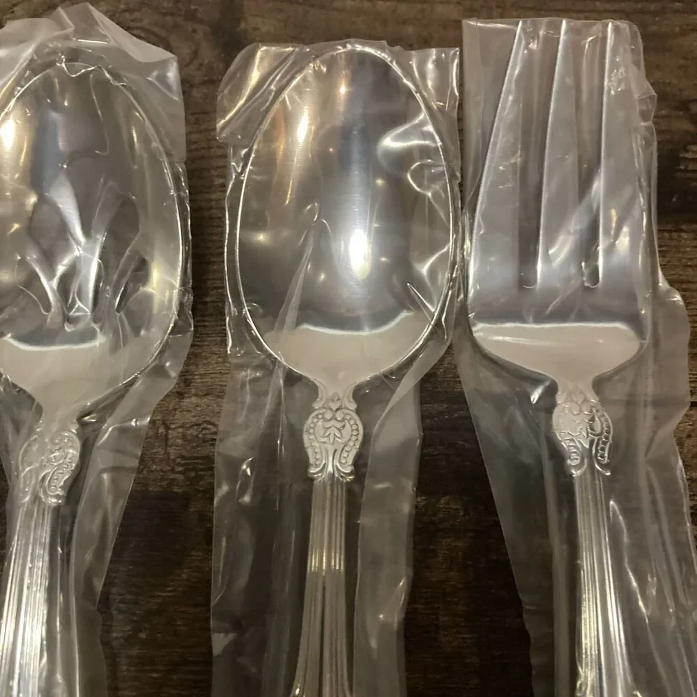 Reed & Barton New Richmond Hill 18/10 Stainless Steel Serving Flatware Set 10-Pc